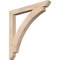 Ekena Millwork Thorton Slat Smooth Bracket, Douglas Fir, 3 1/2"W x 36"D x 36"H BKT04X36X36THR06SDF - alternate 1